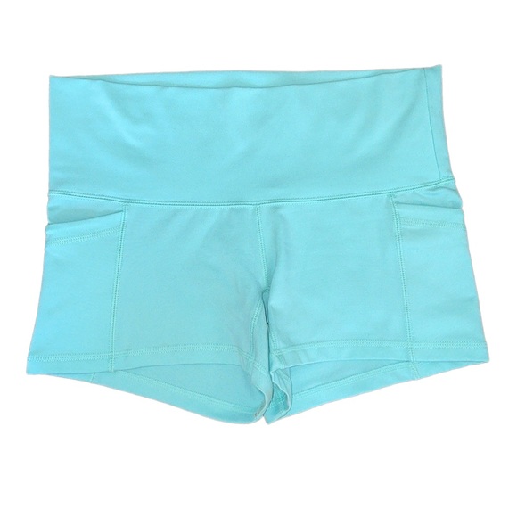 Pop Flex Shorts Pop Flex Baby Blue Bike Short Shorts Size 6 Poshmark